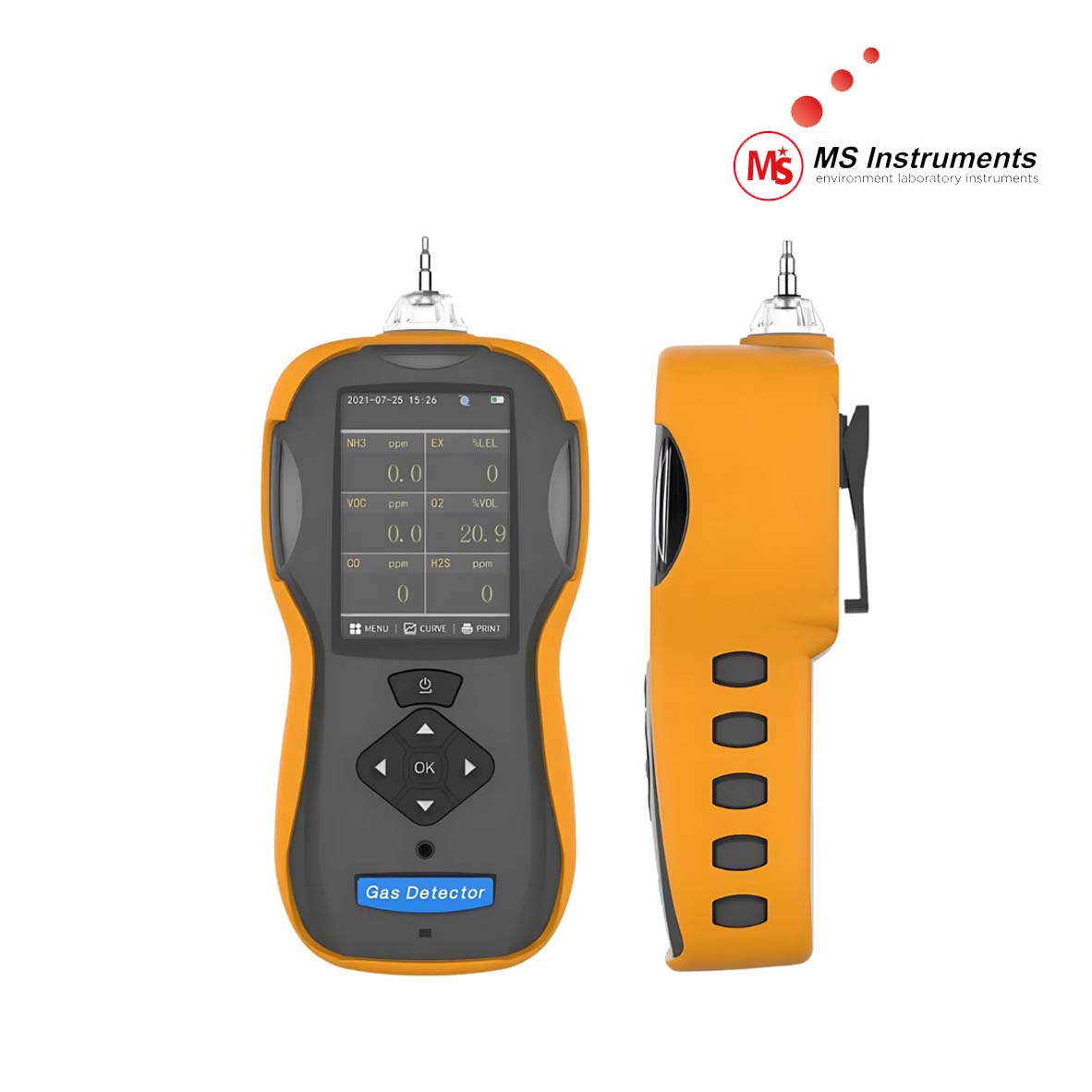 Portable Multi Gas Detector - 2 in 1 (MS-001-GD)