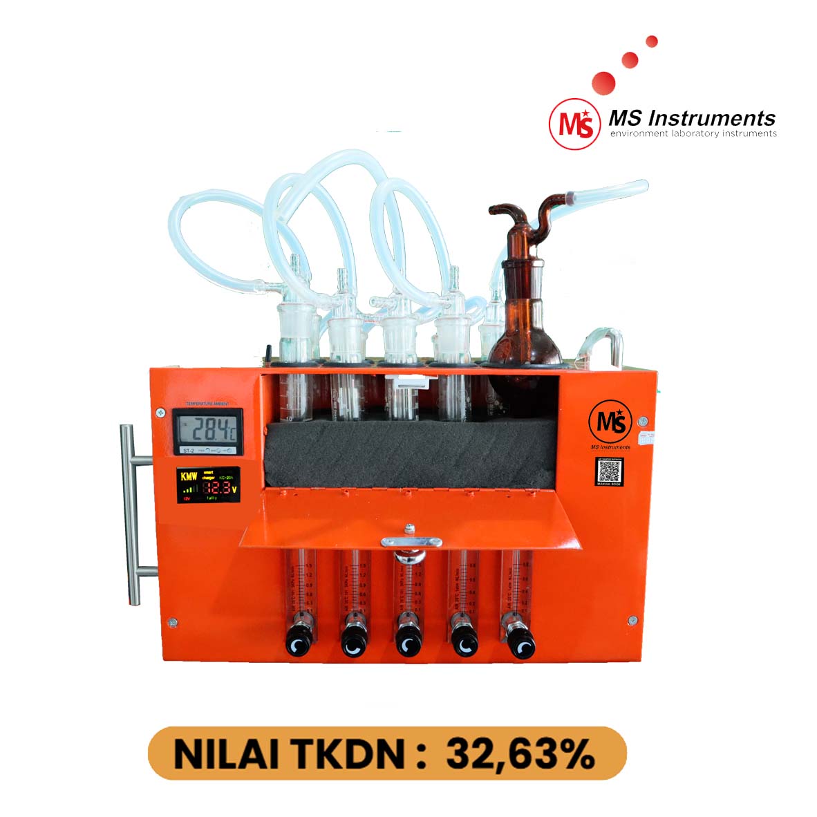 Air Sampler Impinger (MS-003-GS) Plus