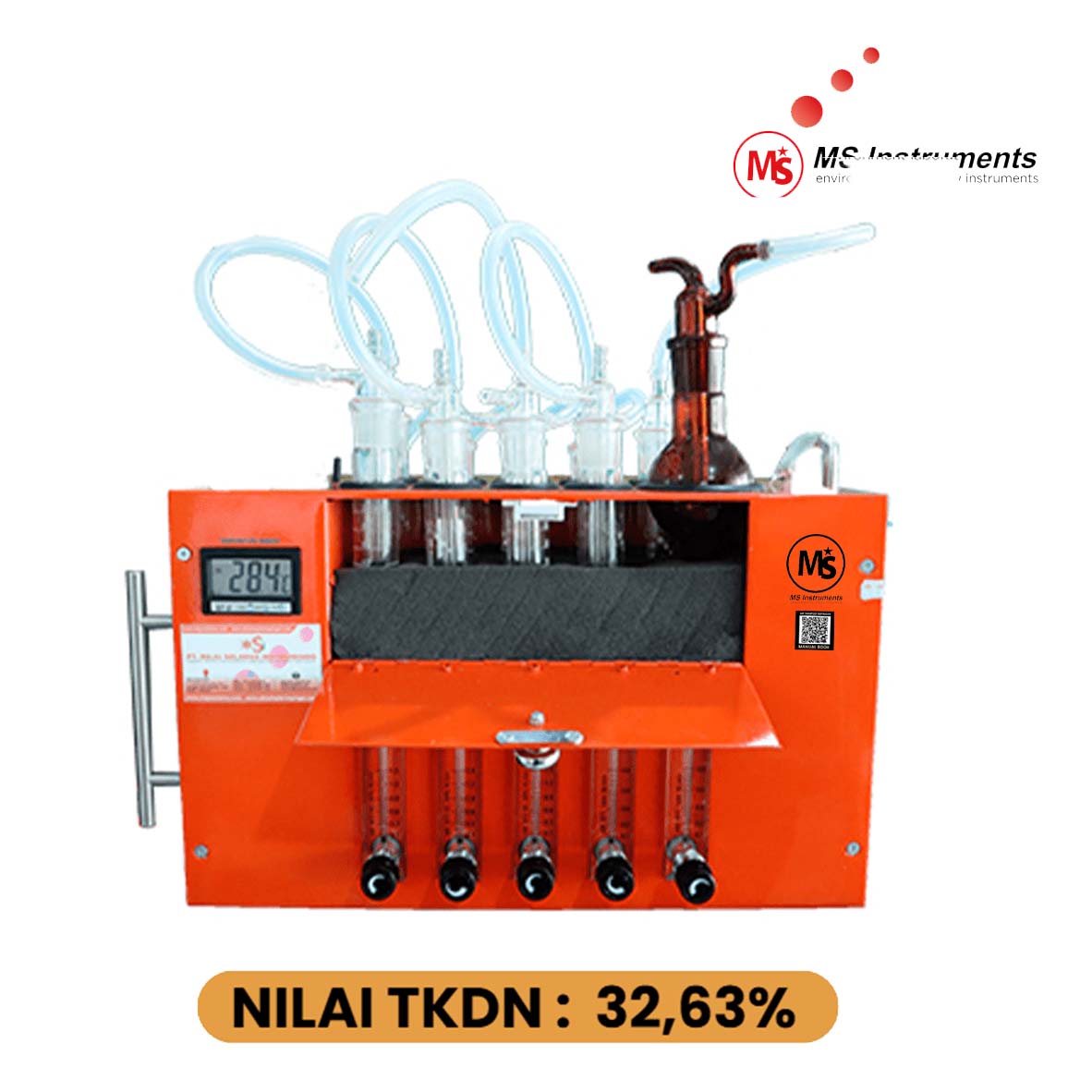 Air Sampler Impinger (MS-003-GS)